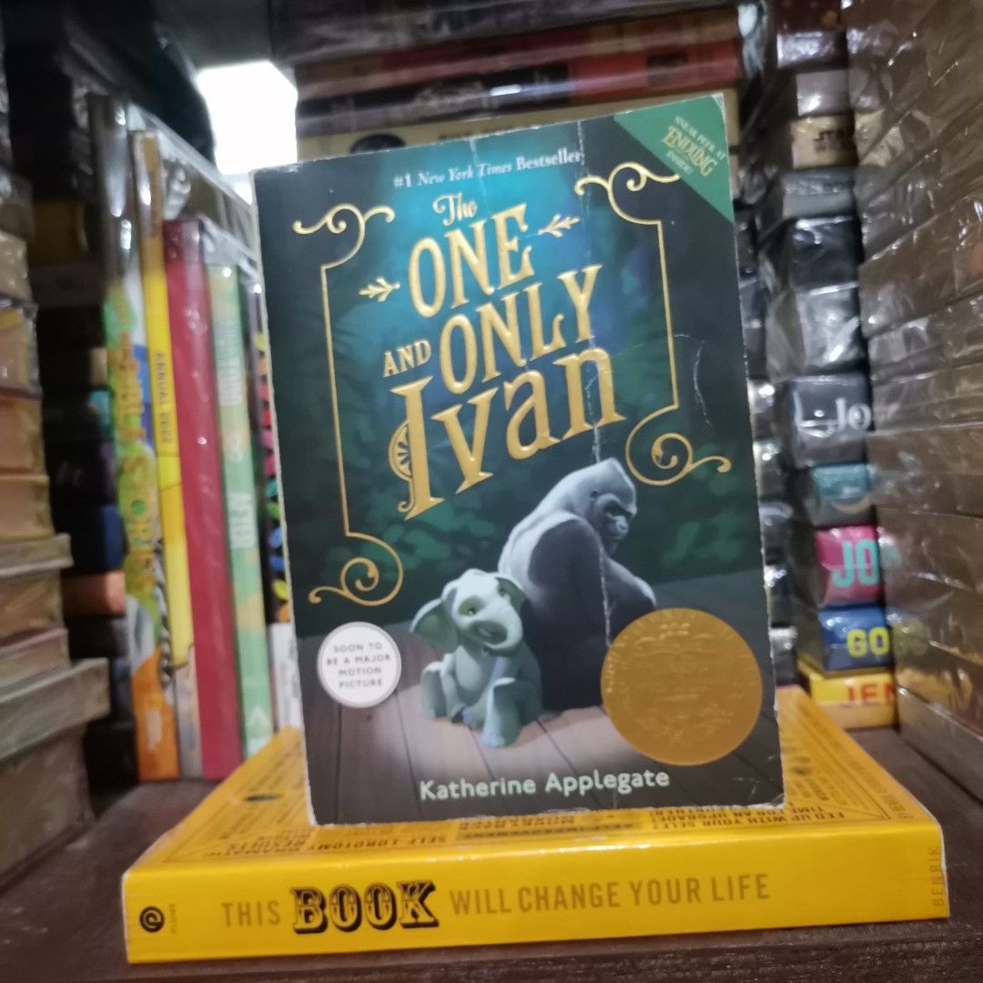 The One and Only Ivan by Katherine Applegate [authentic, paperback] (Category: Storybooks) located in Zamboanga. Submitted by papelatpangarap (Listing ID 1451449111, Image 1). Description: .