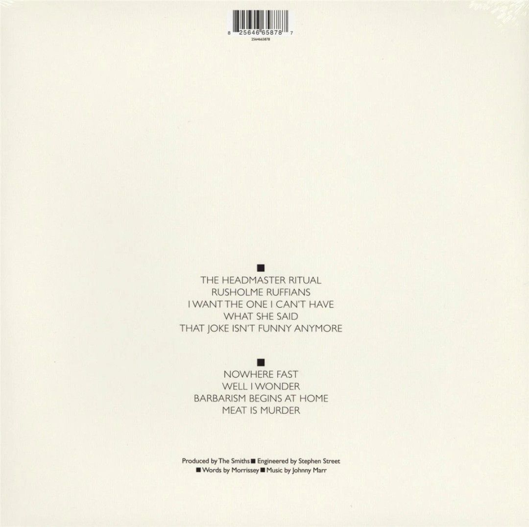 THE SMITHS Meat Is Murder Vinyl (Black, 1LP) (Category: Vinyls) located in Manila. Submitted by ramonrobin.cruz (Listing ID 1451363943, Image 2). Description: THE SMITHS Meat Is Murder Vinyl (Black, 1LP) = ₱3,750.