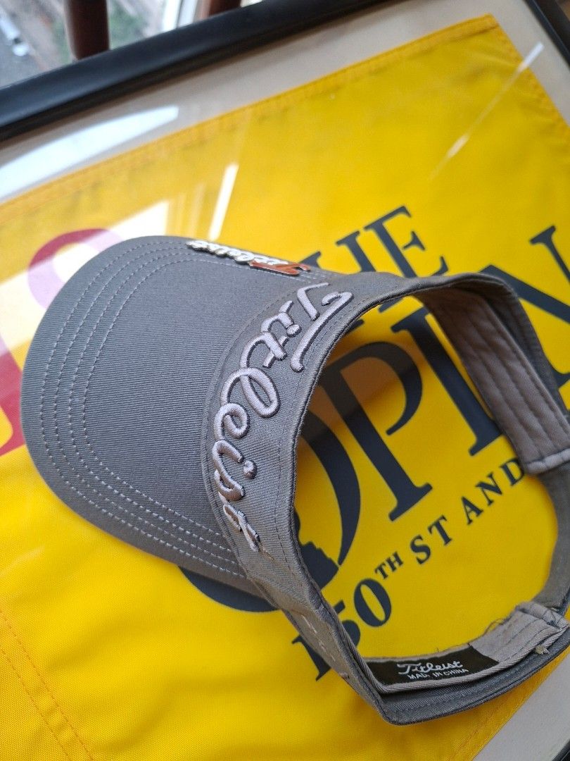 Titleist Golf Visor - Grey (Category: Golf) located in Makati City. Submitted by elmer.fudd (Listing ID 1451345797, Image 3). Description: - Grey Titleist golf visor - Embroidered logo on the front - Adjustable strap for a comfortable fit - with magnet for your ball marker .