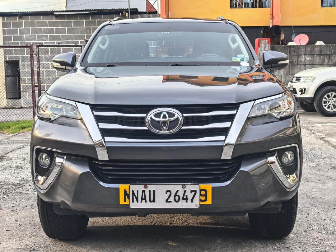 Toyota Fortuner G 2017 (Category: Used Cars) located in Kawit. Submitted by markuzmathers (Listing ID 1451368985, Image 3). Description: TOYOTA FORTUNER G VARIANT 2017 MODEL AUTOMATIC TRANSMISION DIESEL ENGINE WELL MAINTAINED FULLY CERAMIC COATED 2 ORIGINAL KEY 1ST OWNER MISMO SINCE BIRTH 40K ORIGINAL MILEAGE SUPER FRESH IN AND OUT For Sale cash or financing trade in accepting 915K Cash Downpayment: 196,000 ALL-in (includes chattel mortgage, proc