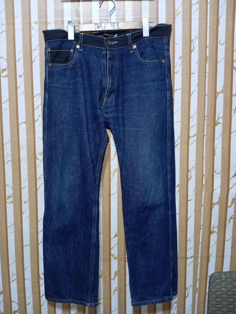 vintage Levis Vibe Denim (Category: Jeans) located in Monkayo. Submitted by danielcabusora (Listing ID 1451459660, Image 3). Description: RANDOM DENIM WITH BUCKLE WAIST,-32/33 LENGHT-38 LEGOPEN-11.5 HEM-8.