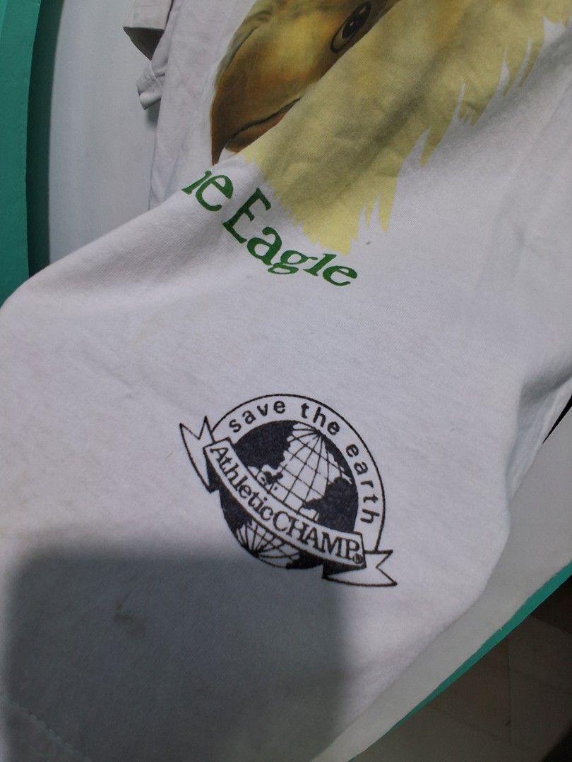 Vintage Philippines eagle tee (Category: Announcements) located in Manila. Submitted by carlitoboh66625 (Listing ID 1451350762, Image 2). Description: vintage Philippines eagle tee all details declare use good 23x27 price 500.