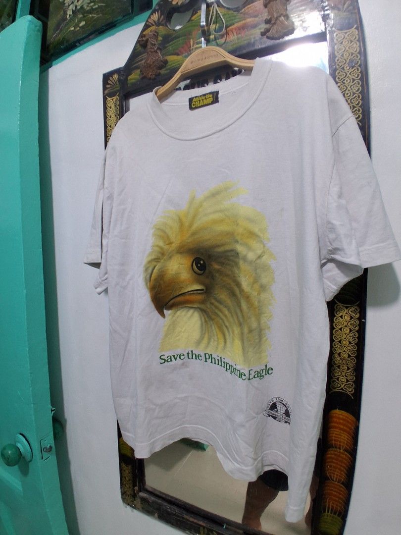 Vintage Philippines eagle tee (Category: Announcements) located in Manila. Submitted by carlitoboh66625 (Listing ID 1451350762, Image 3). Description: vintage Philippines eagle tee all details declare use good 23x27 price 500.