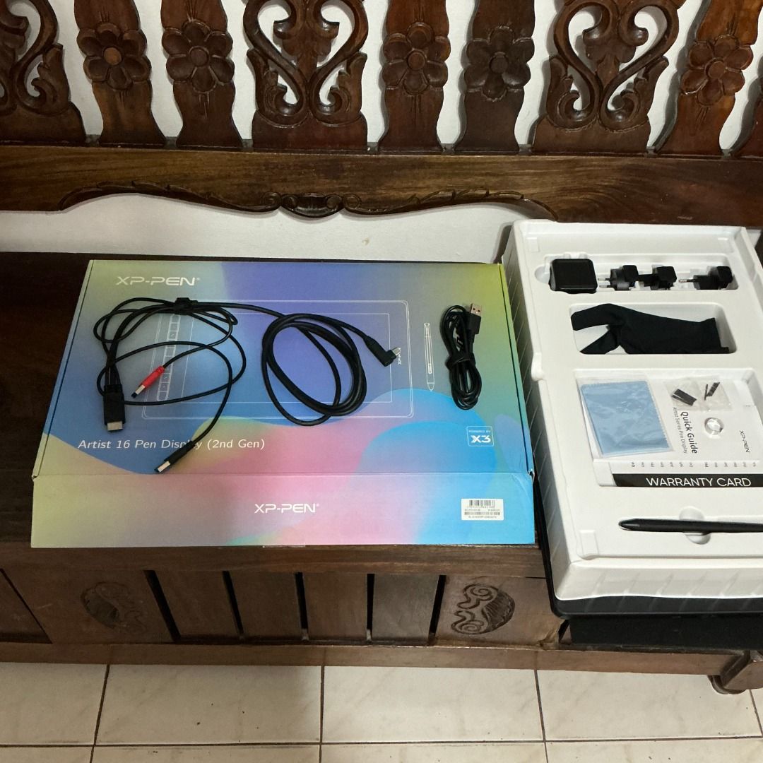 XP-PEN Artist 16 2nd Gen (Category: Others) located in Caloocan City. Submitted by ryan_m. (Listing ID 1451347952, Image 1). Description: The item is still in excellent condition... Quick Specs: Bigger Work Area - 15.4-inch 1080P Laminated display with 94% Adobe RGB X3 Elite Stylus 10 Customizable Shortcut Keys 3-in-1 USB Cable and HDMI Connection 8192 Pressure Level I bought this for my hobby, but unfortunately, I barely use it anymore and want 