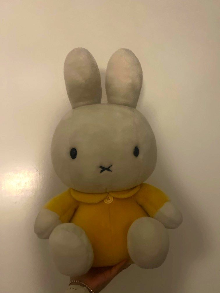 15 inch LARGE Miffy stuffed toy AUTHENTIC Dick Bruna (Category: Plushies & Soft Toys) located in Muntinlupa City. Submitted by toryoku (Listing ID 1451668392, Image 2). Description: .