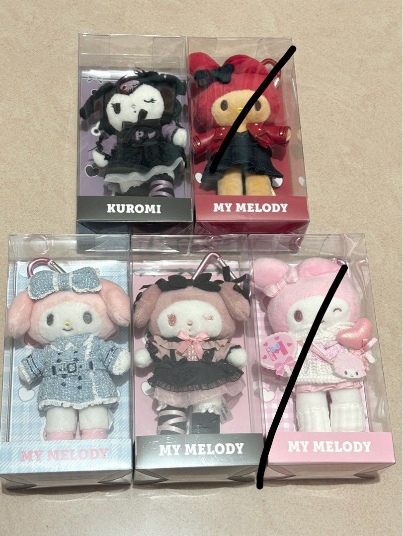 現貨）長腿 Sanrio kitty melody kuromi 毛公仔 吊飾 鑰匙扣 動漫節 （分類：動漫角色周邊）位於 Hong Kong。 由 ky_llyal 提交（商品編號 1451442051，圖片 1）。簡介： $330@1 其他款式都可接代購 24-28/7 黃大仙面交/順豐到付。