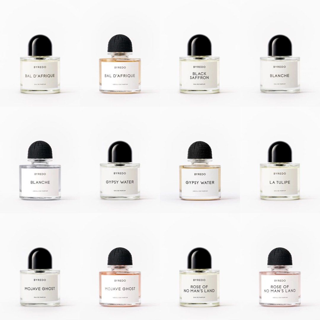 Authentic Byredo 50ml, 100ml - Brand New in Box, Sealed (Category: Fragrance & Deodorants) located in Angeles City. Submitted by packedbywow (Listing ID 1448291096, Image 1). Description: Byredo Brand New in Box, Sealed 100% Legit / Authentic / Original September 2026 Updated Pricelist: 100ml: Alto Astral EDP: 12,500 Bal d’Afrique EDP: 12,500 Gypsy Water EDP: 12,500 Mojave Ghost EDP: 12,500 La Tulip EDP: 12,500 Rose of No Man’s Land EDP: 12,500 G