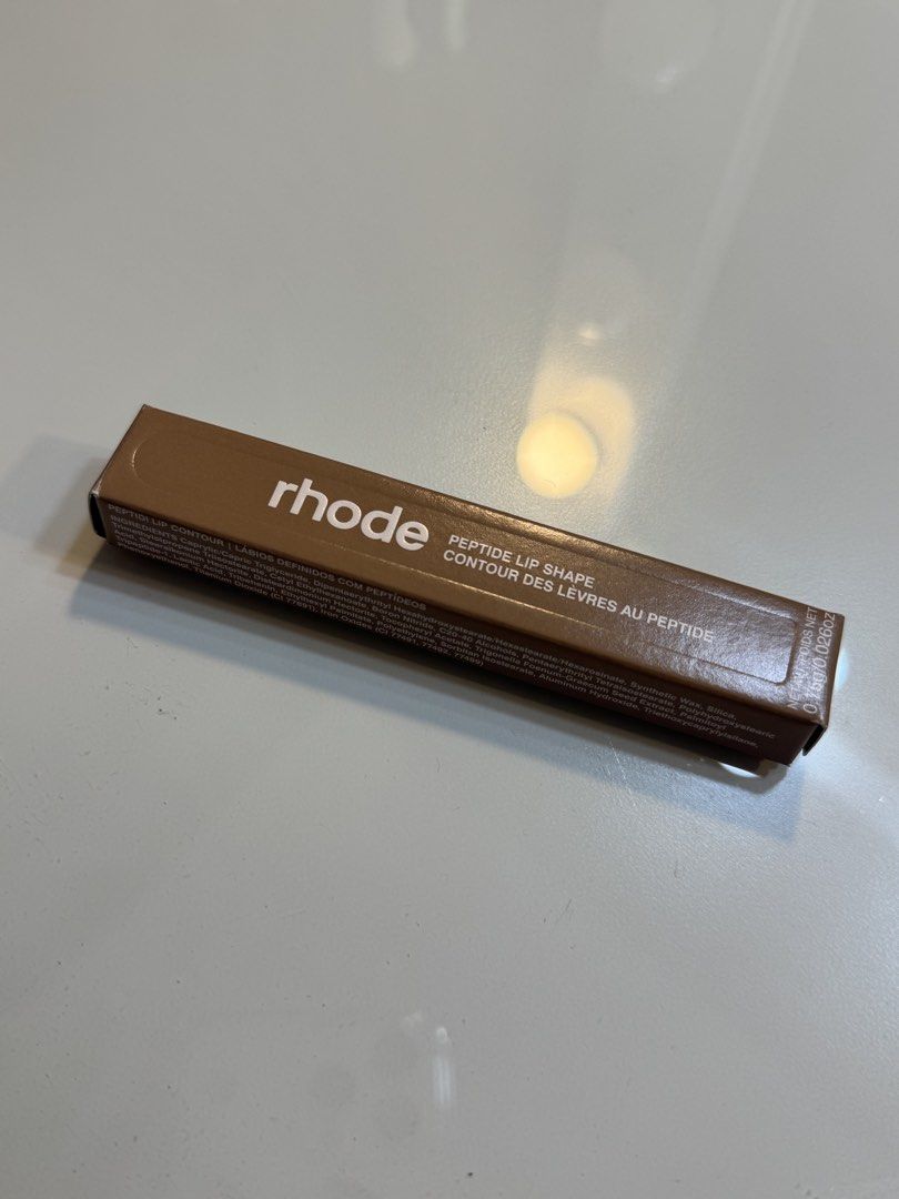 AUTHENTIC RHODE LIP SHAPE IN BALANCE (Category: Makeup) located in Quezon City. Submitted by declutteringella (Listing ID 1451631119, Image 3). Description: NEVER BEEN USED LAST PRICE POSTED SHADE IN BALANCE RFS: DECLUTTERING.