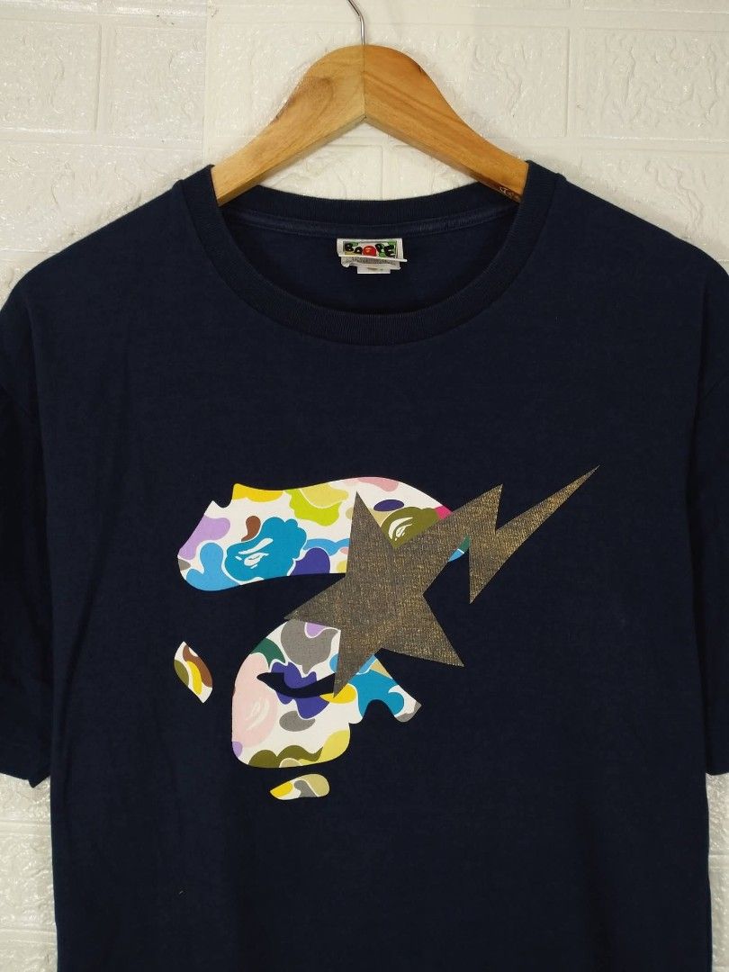 BAPESTA TEE SHIRT (Category: Activewear) located in Baguio. Submitted by dansteals (Listing ID 1451616555, Image 3). Description: BAPE STA TEE SHIRT 27 X 22 LARGE EXCELLENT CONDITION.