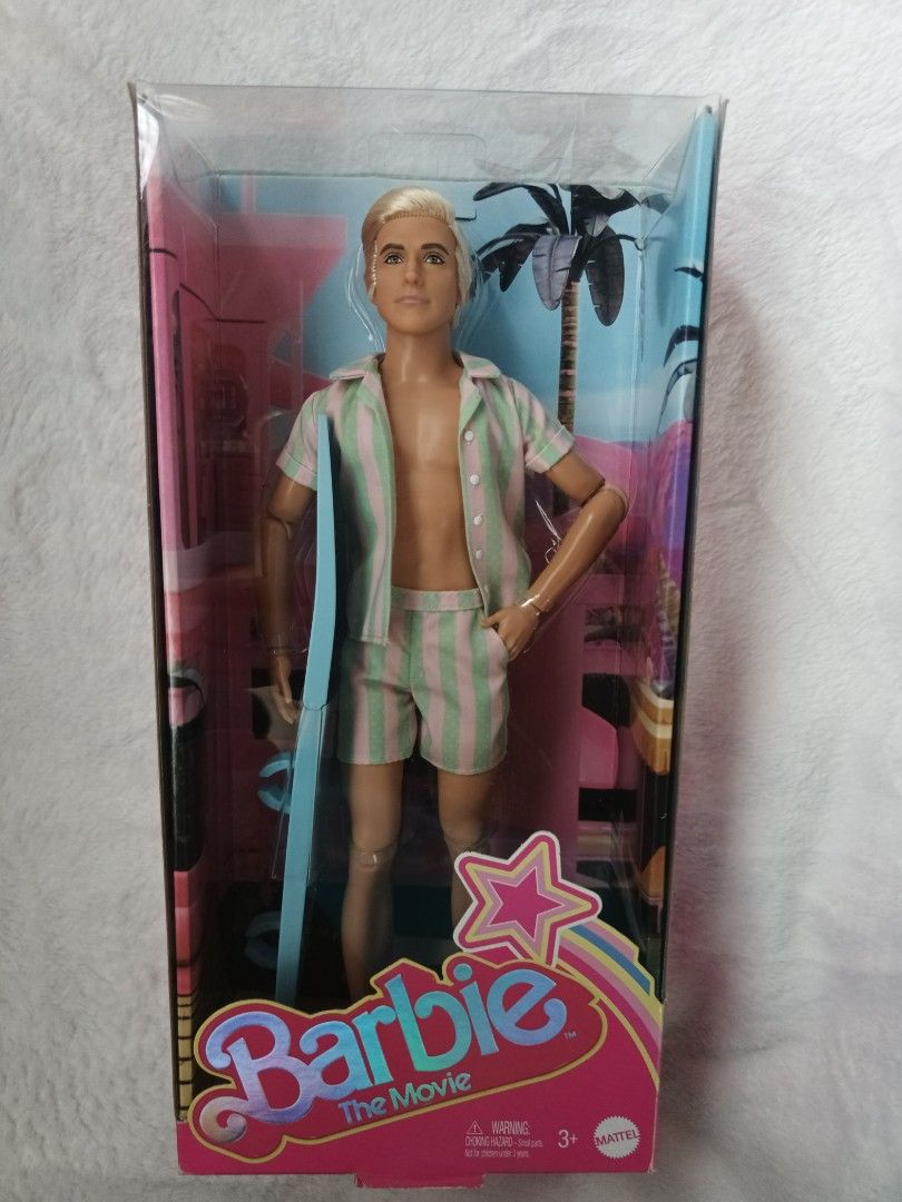 Barbie Movie Ken Doll (Category: Action & Battle Toys) located in Abucay. Submitted by abpshop (Listing ID 1451529388, Image 1). Description: Brandnew barbie movie ken doll, no issue, sold as is MOP: Gcash + SF Location: Bataan Courier: J&T Express.