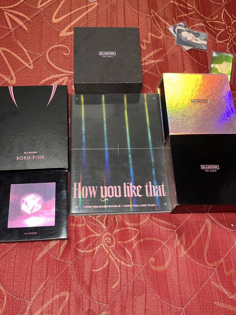 Blackpink Albums Bundle (Category: CDs & DVDs) located in Panabo. Submitted by niks.rkive (Listing ID 1451680793, Image 1). Description: Hello po, selling these blackpink unsealed albums as set po, slightly negotiable po payo po, just pm me po,thank you…🖤🩷.