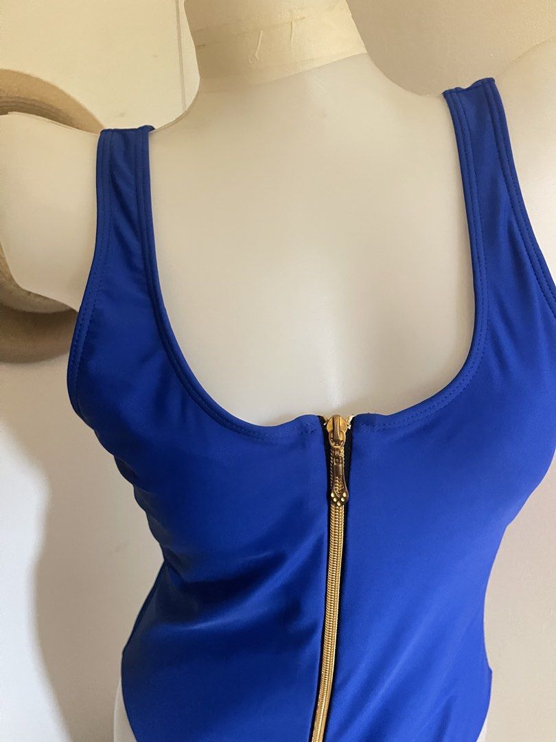 Blue swimsuit (Category: Bikinis & Swimsuits) located in Taguig. Submitted by declutterwithtally (Listing ID 1451607879, Image 3). Description: 🌊 Preloved Swimsuits for Sale 👙 Available Styles: One-piece Two-piece Brands: Zaful and SHEIN Condition: Brand new (never worn) Like new (excellent condition) used 1-2x Size: Large on tag Best fits: Bust:40A Waist:30–32 inches Perfect for beach trips, pool days, vacations, or your next getaway! All item