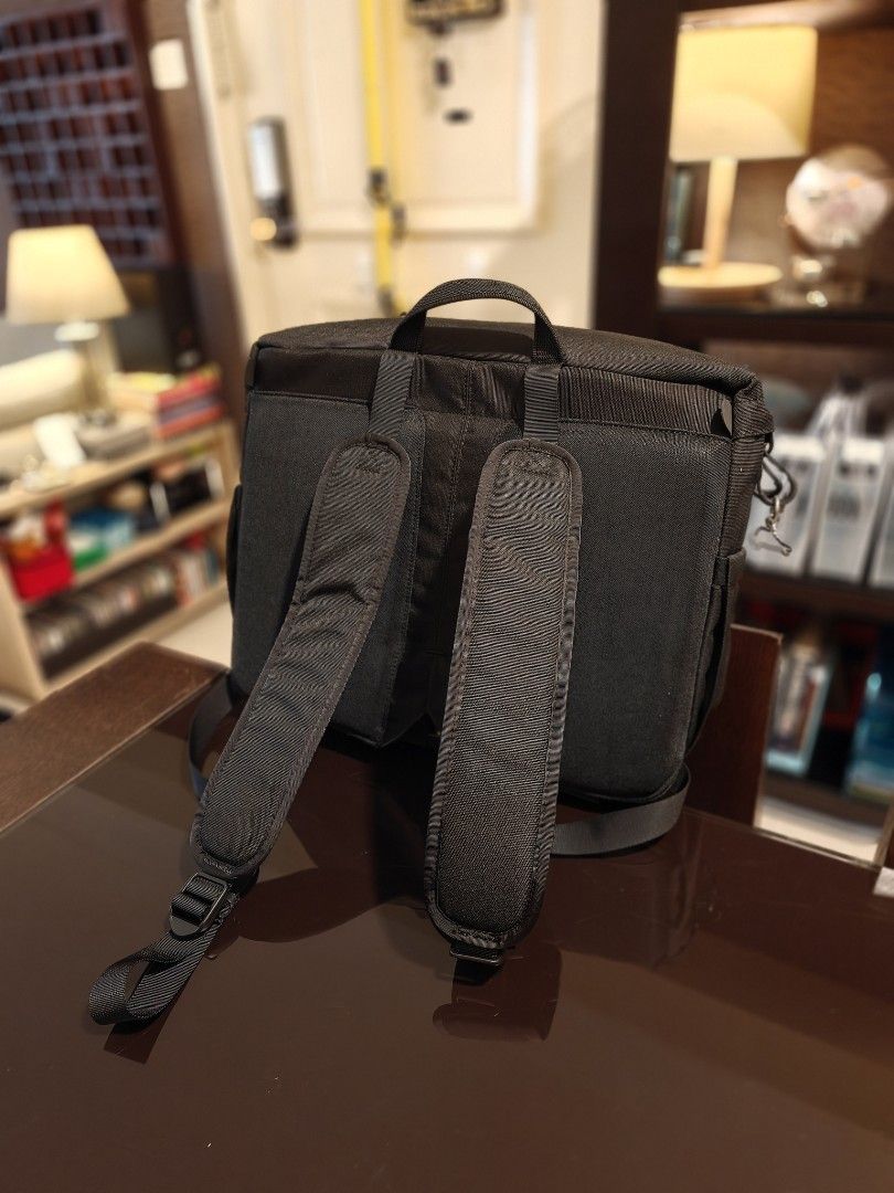 Brompton backpack (Category: Sling Bags) located in Singapore. Submitted by delaynomore_65 (Listing ID 1451588025, Image 6). Description: Original Brompton bag. Bought at Funan, seldom used. Self collect at 596288. Price is fixed..