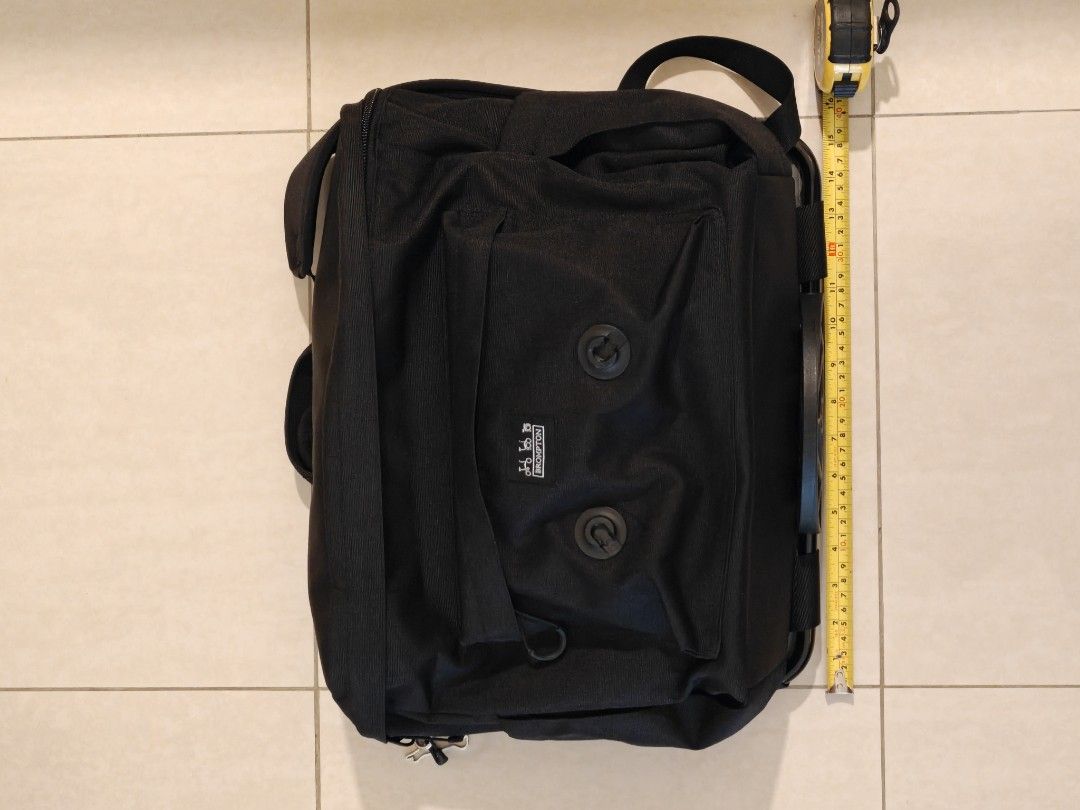 Brompton backpack (Category: Sling Bags) located in Singapore. Submitted by delaynomore_65 (Listing ID 1451588025, Image 2). Description: Original Brompton bag. Bought at Funan, seldom used. Self collect at 596288. Price is fixed..