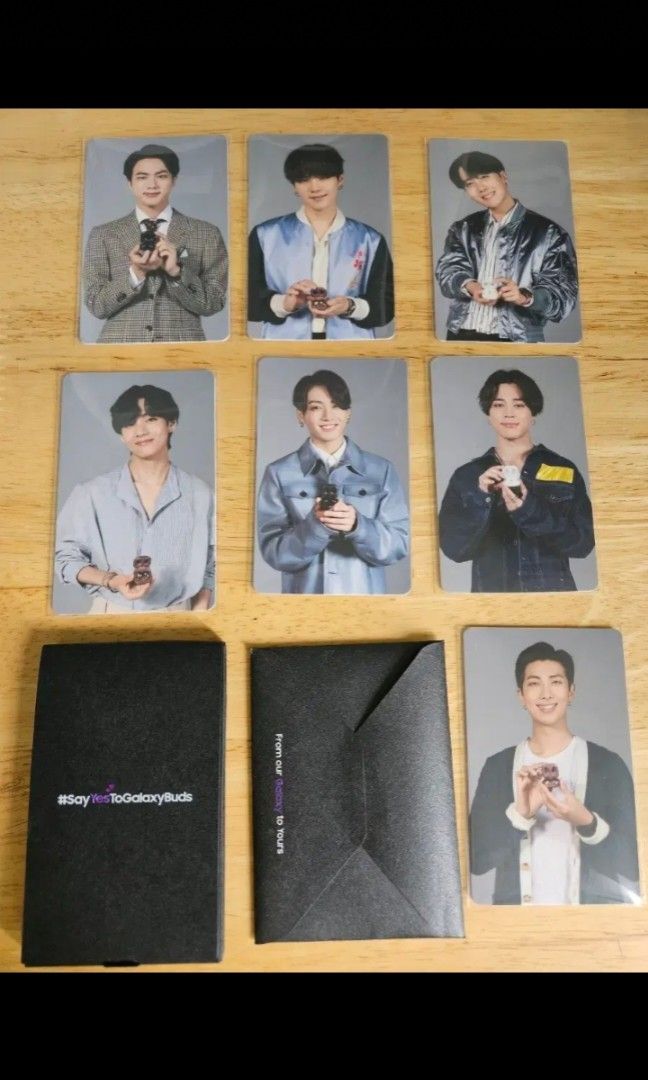 BTS x Samsung Galaxy Buds PCs Set (Category: Earphones) located in Taguig. Submitted by albumshop (Listing ID 1451592060, Image 1). Description: DOP: Payo ETA: 4-5 weeks All items we sell are sourced directly from the Bunjang site in Korea. Unless stated as “onhand,” all items are still located in Korea. Please note that we require a sure buyer first before the item will be transferred and shipped to the Philippines. Prices may vary even for the 
