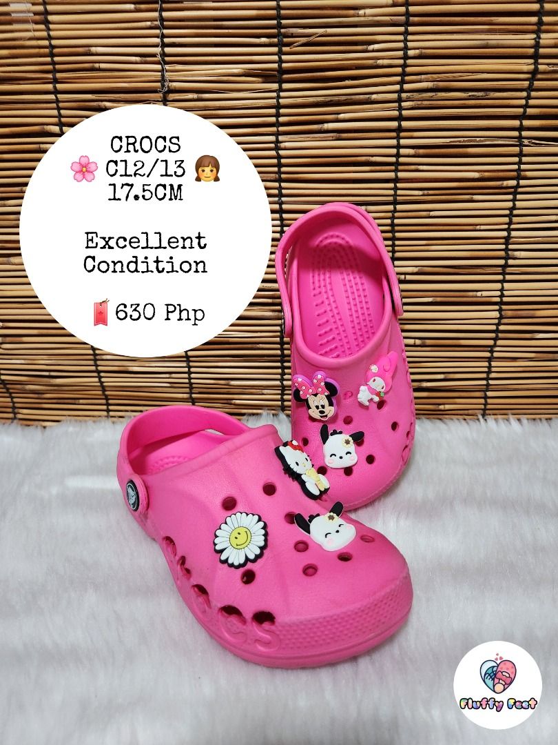 C12/13- Preloved Original Crocs for Kids (Category: Babies & Kids Fashion) located in Navotas City. Submitted by FluffyFeet (Listing ID 1451623271, Image 1). Description: NEW ARRIVAL❗️ This is a PRELOVED ORIGINAL CROCS FOR KIDS❗️❗️ Please manage your expectations ❤️ 📌Strictly MINE NOW, PAY NOW ONLY❗️ (Unless suki na po na maayos kausap at iwas cancellation) 📌You may ask for other photos before placing order/s STRICTLY NO RETURN, NO EXCHANGE UNL