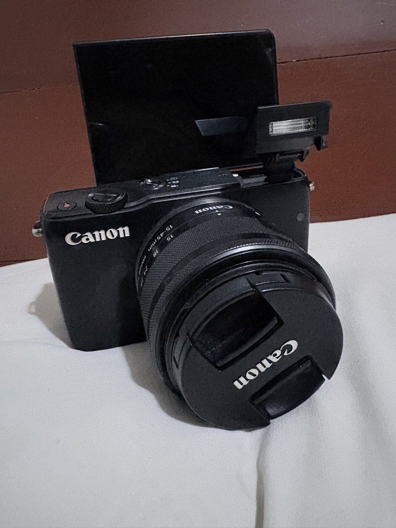 Canon EOS M10 (Category: Cameras) located in Manila. Submitted by mutyaa.fish (Listing ID 1451661065, Image 1). Description: Canon EOS M10 (Open for swaps) —18.0 MP APS-C CMOS Sensor —7/10 cosmetics —Crisp Outputs —NO ISSUES —Inclusions: SD card, Battery, & Charger Can also do swaps Loc: Jaro, Iloilo DM for inquiries.