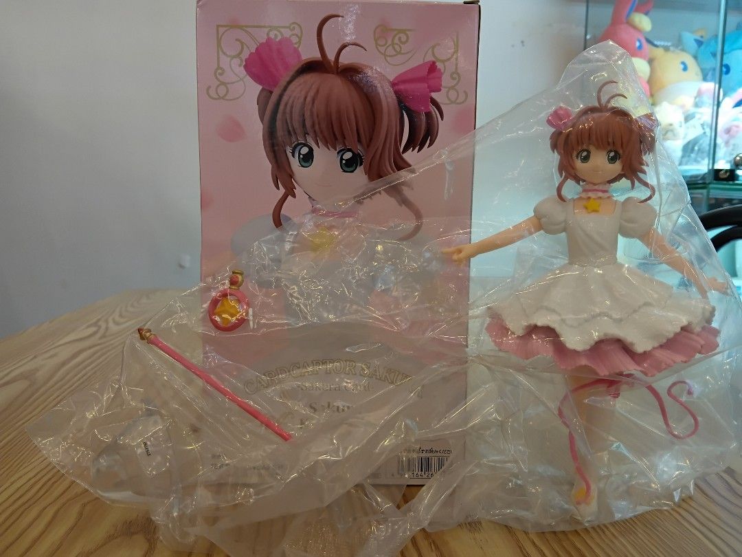 Cardcaptor Sakura & Kero-chan figures set (Category: Figurines & Statues) located in Manila. Submitted by catsbill (Listing ID 1451639137, Image 2). Description: 1. Sakura figure 2800 2. Kero-chan small 450 3. Kero-chan big 950 4. Sakura look-up figure 1500 - All figures are original Bandai Spirits and Megahouse - Figures are in original packaging or kept in plastic.