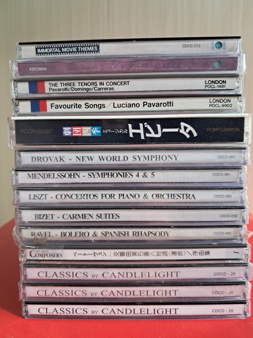 Classical Music CDs (Category: CDs & DVDs) located in Quezon City. Submitted by affcollection (Listing ID 1451606665, Image 3). Description: All original Classical music CDs Only P50 each Mostly brand new/sealed, some pre-loved.