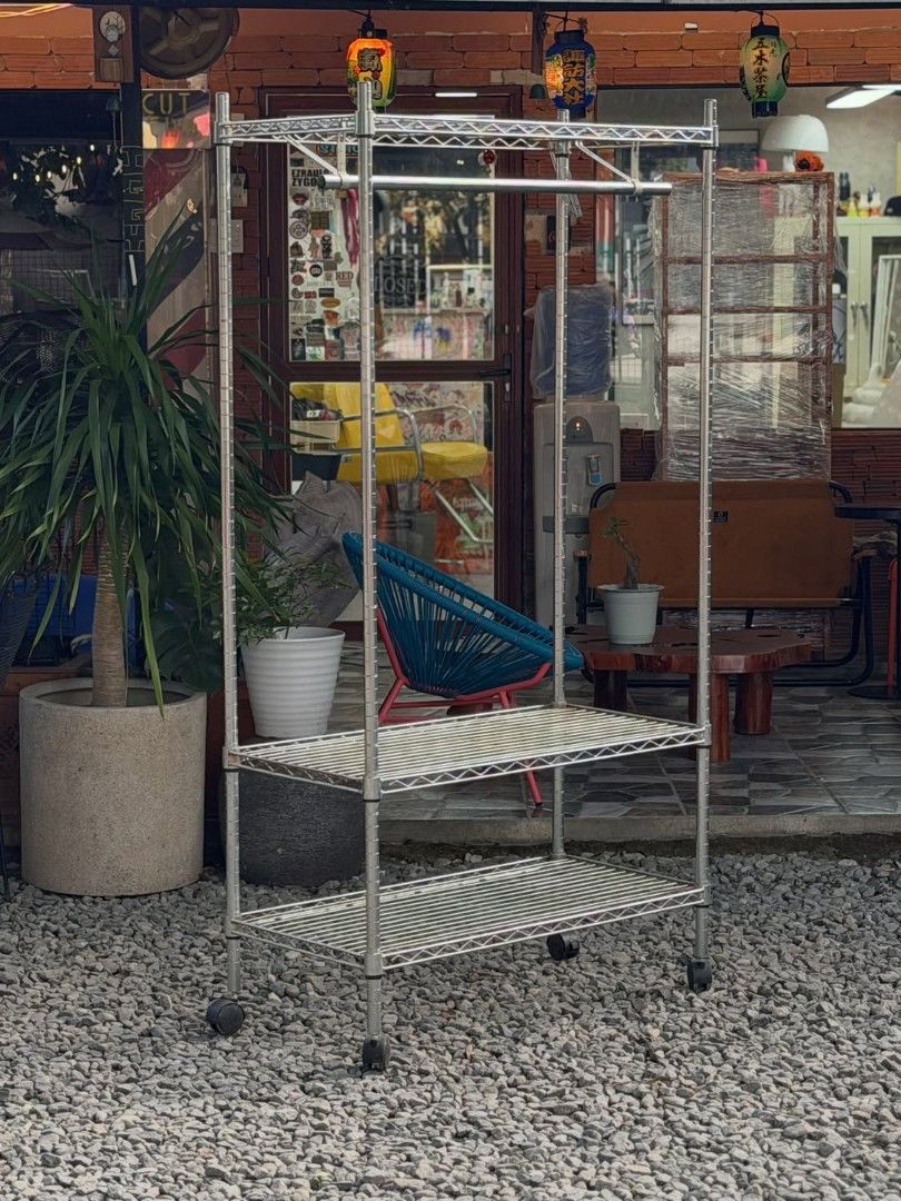 Clothing rack semi stainless (Category: Clothes Drying Rack) located in Manila. Submitted by mightyfox.28e9a1 (Listing ID 1451597489, Image 2). Description: .