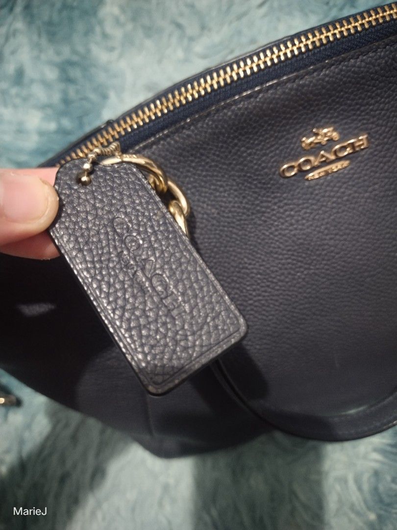 Coach Kelsey Navy blue (Category: Luxury Bags & Wallets) located in Manila. Submitted by inamarie.j104 (Listing ID 1451593712, Image 3). Description: .