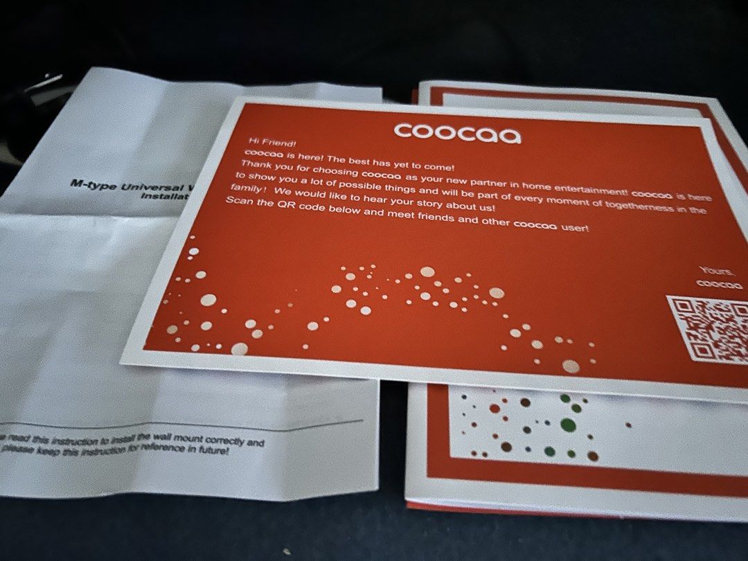 Coocaa 32” Google TV 32Z75 (Category: TV) located in Paranaque City. Submitted by meowlingpersian (Listing ID 1451577856, Image 3). Description: - Coocaa Smart TV purchased via Shop** last April for use of visiting balikbayan relatives in their room. It’s hardly being used since relatives flew back abroad last June - Nice resolution and sound - Includes remote and manual - Still in original packaging with foam inserts - Reason for selling: gather
