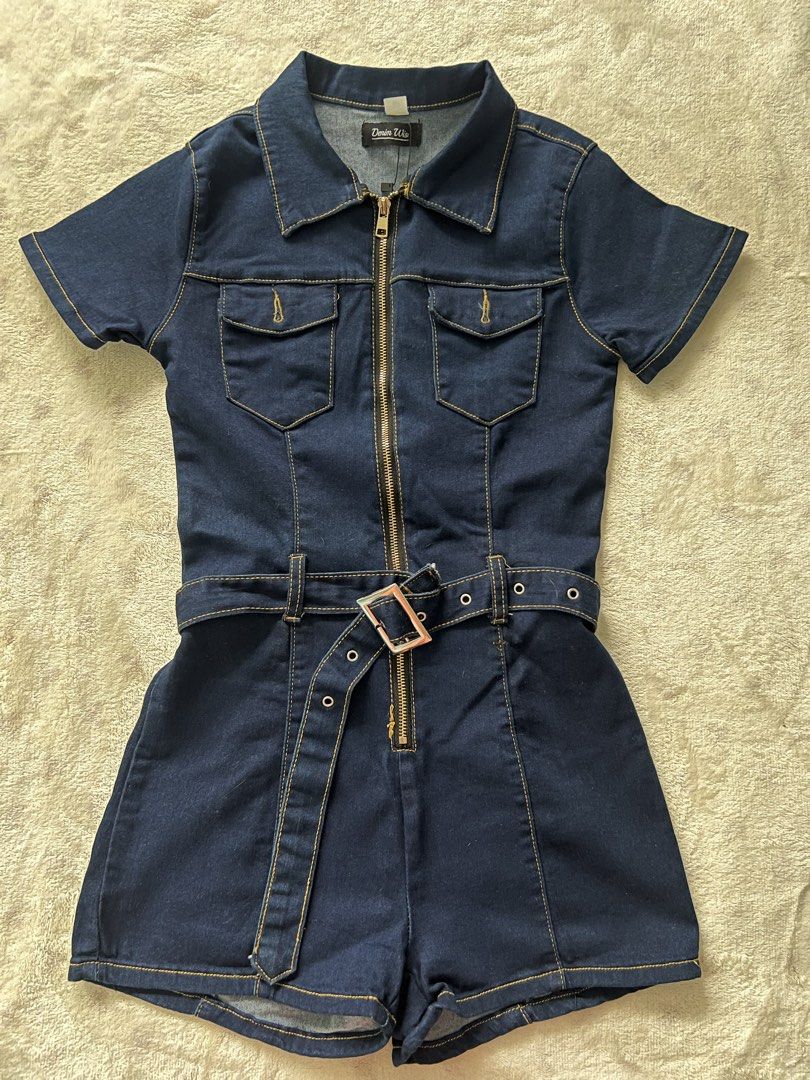 denim romper (Category: Rompers) located in Paranaque City. Submitted by meichimo (Listing ID 1451665828, Image 2). Description: ⌗ denim romper brand: Denim Wish size: S-M color: dark blue if you're interested, feel free to send me a message, i'm open to answer any questions and negotiations :) NOTE!! - don't make an offer if not sure buyer! - no cancellations once order is confirmed. - please manage your expectations as SOME of these are pre-lov