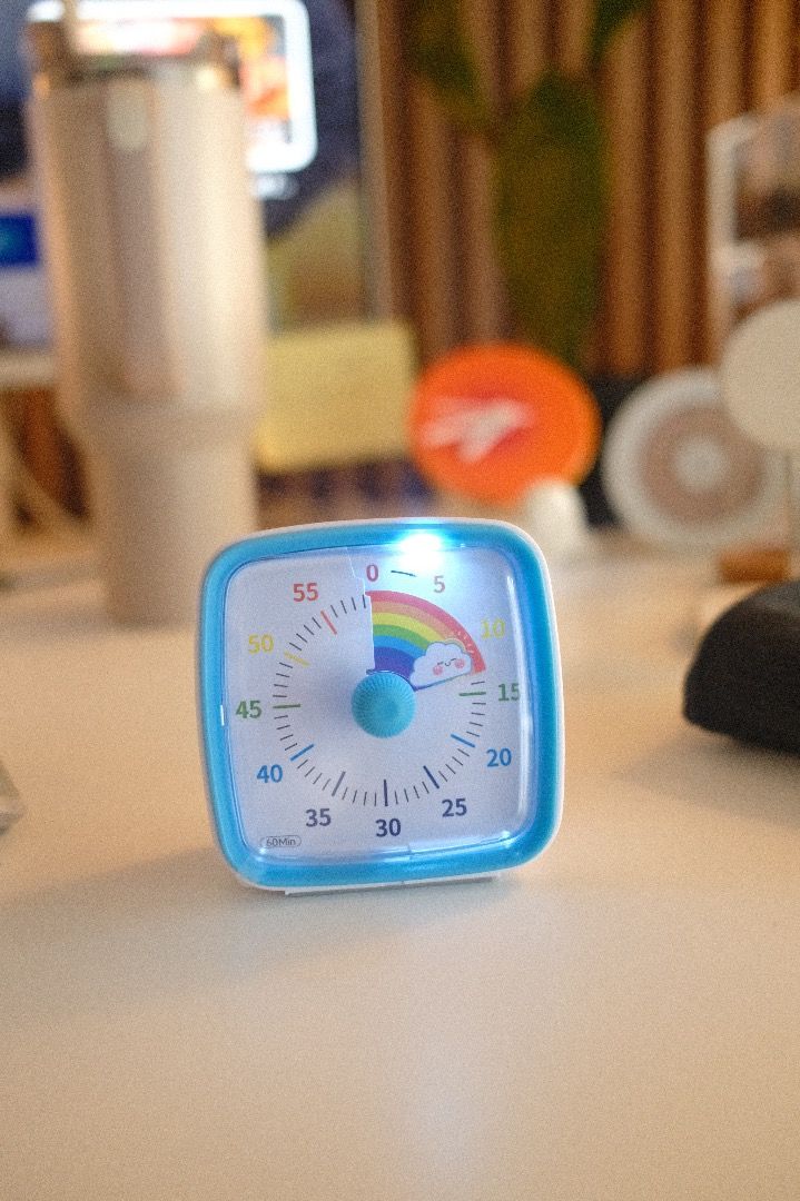 EducratePH Visual Timer 60 Minutes | Countdown Learning Timer for Study, Routine & Screen Time (Category: Other Kids Furniture) located in Rizal. Submitted by jpspaceph (Listing ID 1451552437, Image 2). Description: 🌟 Bought a few weeks ago at Educrate PH 🌟 Condition: New - Tried only 🌟 RFS: Sent wrong color, we ordered Pink one 🌟 SRP: 599 🌟 MOP: GCASH 🌟 NO MEET-UPS / Pick up available 🌟 Same-day delivery via Grab/Lalamove (buyer’s expense