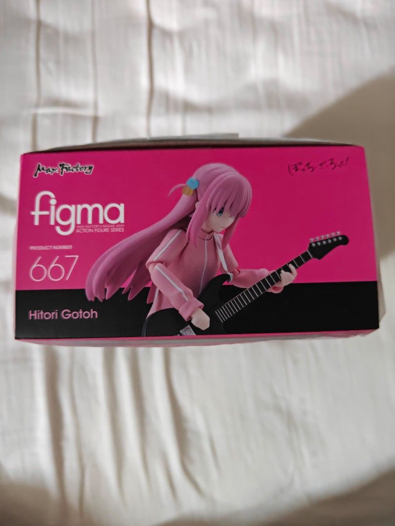 Figma Bocchi (Category: Toys & Games) located in Johor Bahru. Submitted by funkymarisa (Listing ID 1451534541, Image 2). Description: mib condition checked figure once Postage 10 rm.