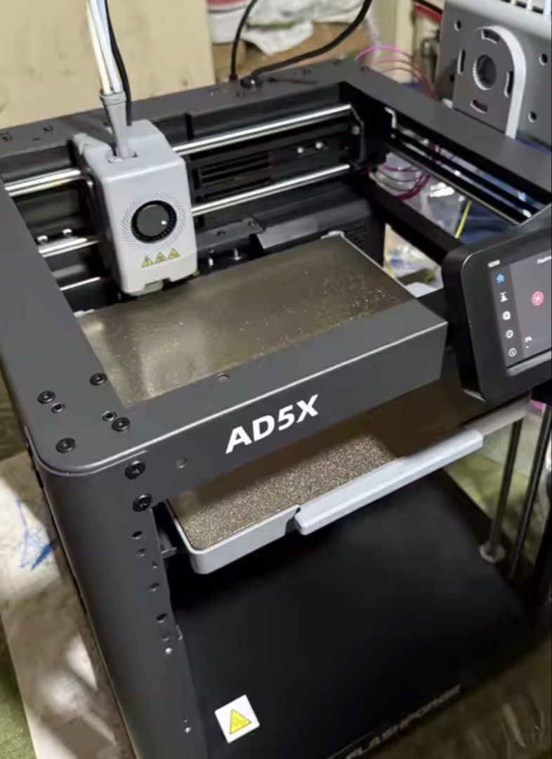 Flashforge AD5X 3D Printer with Dual Filament Spools (Category: Printers, Scanners & Copiers) located in Jaen. Submitted by rhobingoodz (Listing ID 1451648536, Image 3). Description: - Flashforge AD5X 3D Printer - Touchscreen Interface - Suitable Build Volume for Various Projects - Creates Detailed Prints - Ready for Your Next Creation.