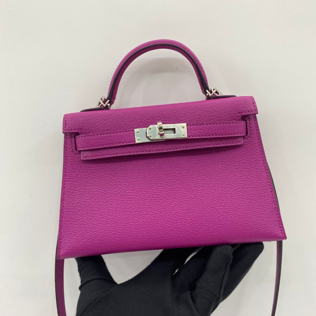 HERMES KELLY MINI II SELLIER CHEVRE ROSE POURPRE C STAMP 2WAY SHOULDER BAG 26******3 (Category: Bags & Wallets) located in Kuala Lumpur. Submitted by ecoring.my (Listing ID 1451531774, Image 1). Description: We’re excited to share that you can now shop EcoRing items anytime through our E-Commerce website! All items are available exclusively online. Visit our profile and click the link to our online store to start shopping! Condition: AB Size: W19