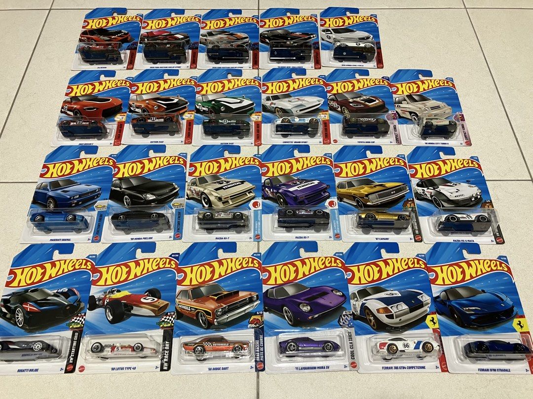 Hot Wheels - Basic (Category: Vehicle & Diecast Models) located in Georgetown. Submitted by hylow28 (Listing ID 1423449465, Image 1). Description: Hot Wheels Basic Sell as whole. All 23 pieces. Not selling separately. COD only. .
