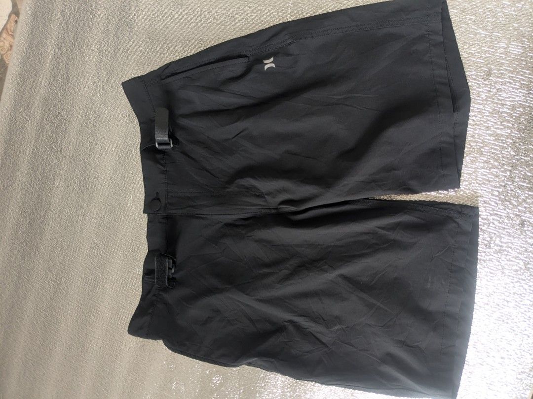 hurley chino shorts black size 36 (Category: Shorts) located in Manila. Submitted by ltdshop808 (Listing ID 1451566624, Image 1). Description: hurley chino shorts black size 36 wyswyg color black no damage good condition price p699 not faded authentic.