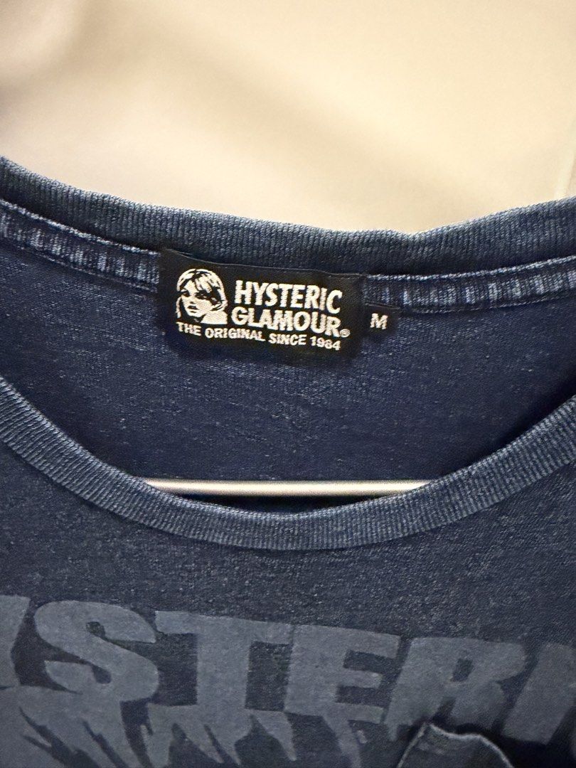 hysteric （分類：T-shirt）位於 Hong Kong。 由 tvbts 提交（商品編號 1451663117，圖片 3）。簡介： 新舊如圖， 順豐到付或大圍交收。