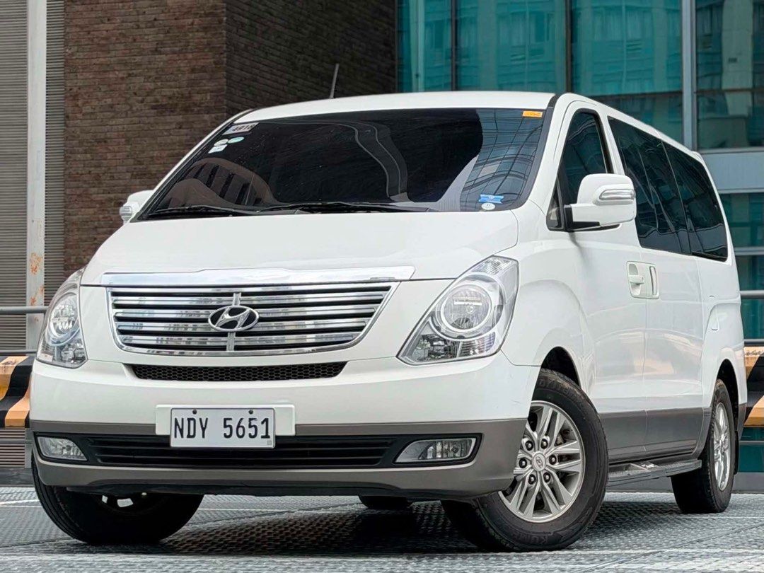 Hyundai Starex (Category: Used Cars) located in Makati City. Submitted by maby_latido05 (Listing ID 1451633420, Image 2). Description: New Unit! 2015 Hyundai Starex Gold 2.5 Diesel AT ‘166k All IN DP‼️🔥 2yrs - Php 33,000 3yrs - Php 24,000 4yrs - Php 20,000 Chattel and Insurance Included FREE Transfer of Ownership FREE Detailing FREE Bank Processing 💯 Legit Mileage 1st Owned 63k mileage Casa maintained Headrest monitor 9 Seater Automatic Transmi
