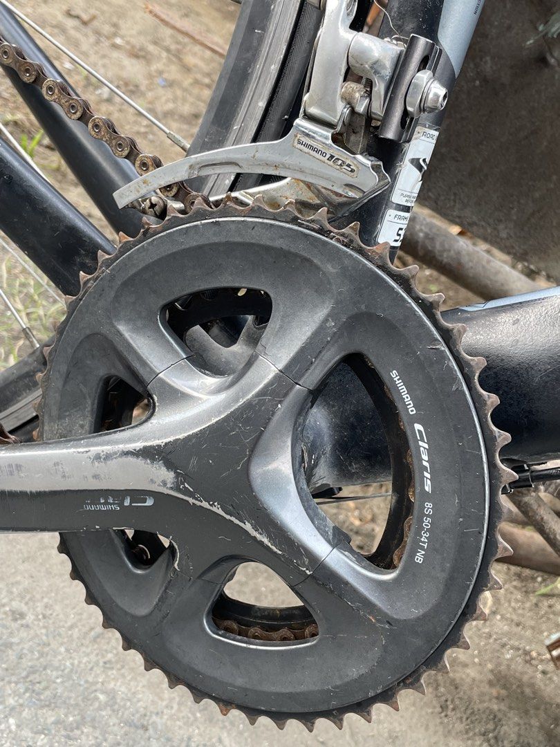 Java Sirulo 2 (Carbon Fork) (Category: Bicycles) located in Manila. Submitted by johngabrie07438 (Listing ID 1451553092, Image 2). Description: Frameset Java siluro 2 size 53 with carbon Fork (smooth weld) Groupset Claris sti 2by 8SR2000 Claris RD 8S R2000 Shimano 105 FD 2BY Claris Caliper R2000 front Meroca rear Claris Crankset R2000 105 BB Claris Cogs 8s Sealed Bearing Ryder USA Headset Felt hub 3 pawls F Hassns pro 6 pawls R OCR Giant Rimset F