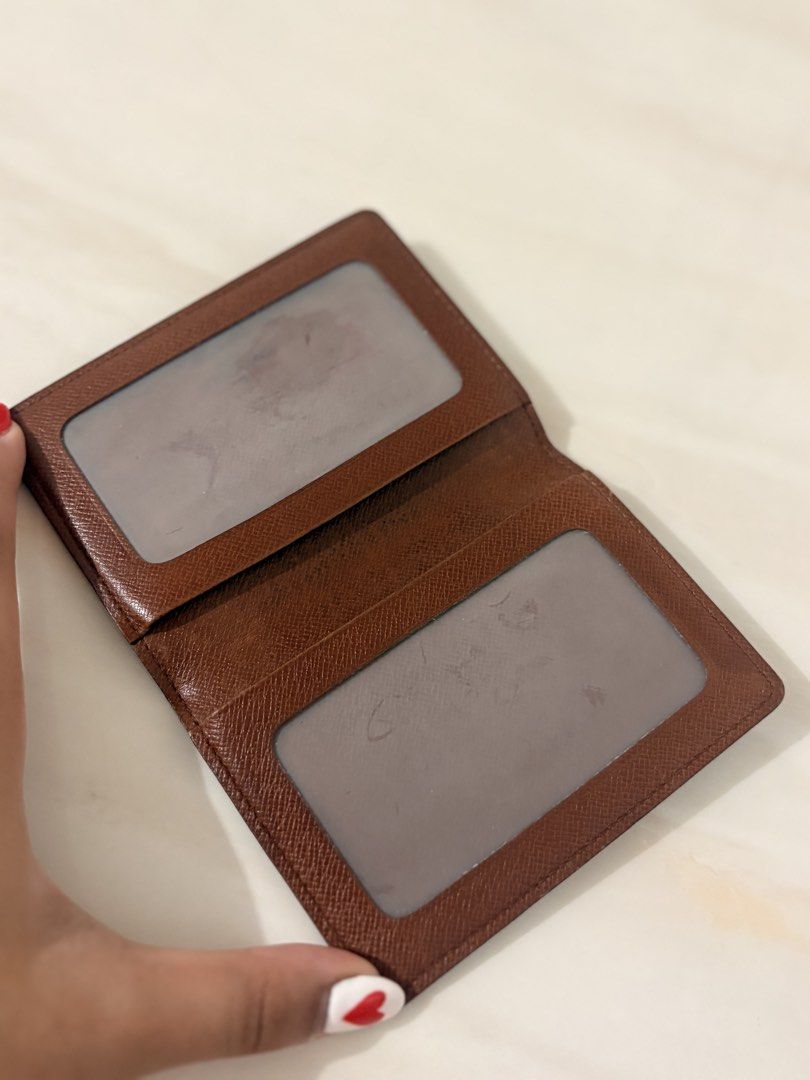 LV Card Slot (Original) (Category: Luxury Bags & Wallets) located in Manila. Submitted by pyoniii_20 (Listing ID 1451615230, Image 3). Description: No Cracks and No Foul Smell Guaranteed Original Wallet Only (No Box).