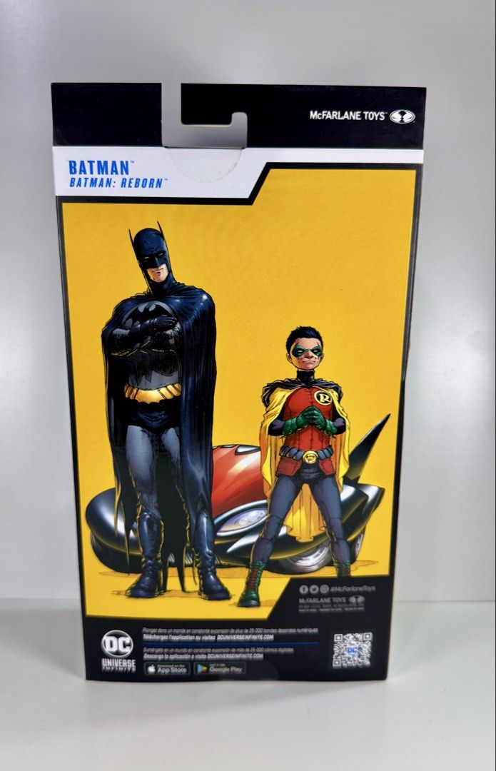 McFarlane DC Multiverse “Batman : Reborn” Action Figure Platinum Edition (Category: Figurines & Statues) located in Quezon City. Submitted by john90667 (Listing ID 1451693937, Image 2). Description: For Sale: McFarlane DC Multiverse “Batman : Reborn” Action Figure Platinum Edition Actual photos posted — what you see is what you get. Key Details: • 100% Authentic & Collector’s Item • Rare, mint, sealed, excellent condition — no restock • Perfect f
