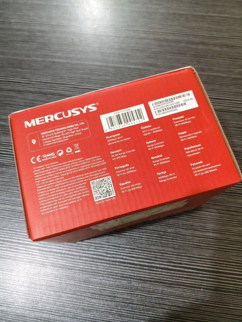 Mercusys Wifi repeater extender (Category: Networking) located in San Pedro. Submitted by markdaisuk45815 (Listing ID 1451616965, Image 2). Description: .