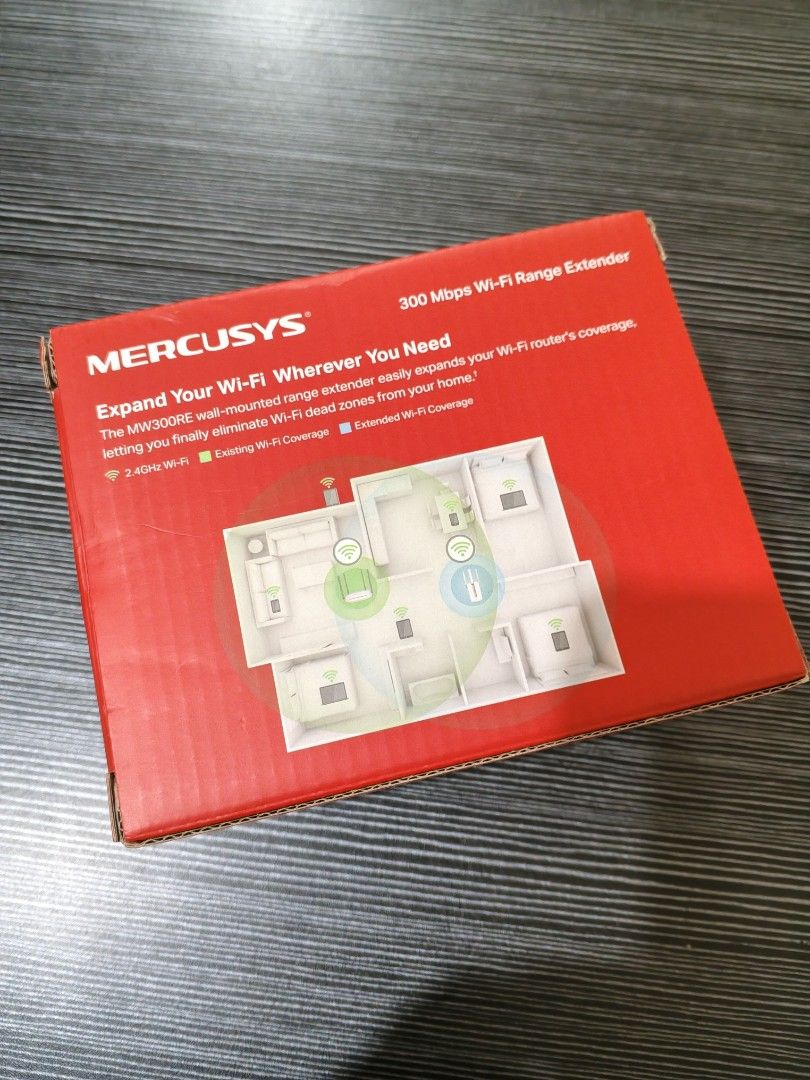 Mercusys Wifi repeater extender (Category: Networking) located in San Pedro. Submitted by markdaisuk45815 (Listing ID 1451616965, Image 3). Description: .