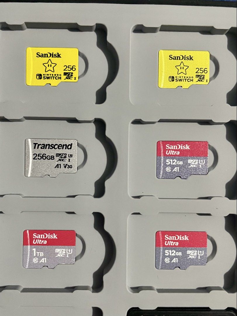 Micro SD Cards Sandisk Nintendo Transcend (Category: Memory & SD Cards) located in Pasig City. Submitted by zaphree (Listing ID 1451685581, Image 1). Description: FOR SALE/TRADE 📍 Location: Pinagbuhatan, Pasig City For pickup or shipping only. NO COD/COP. Book your own rider for your safety and assurance. ⭐ MICROSD CARDS SanDisk Ultra 128GB - 900 SanDisk Ultra 512GB - 3000 SanDisk Ultra 1TB - 5000 Transcend 256GB U3/V30 - 2500.