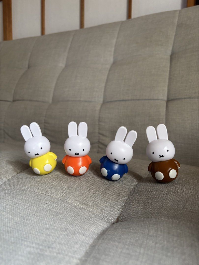 Miffy Figures (Category: Designer & Blind Box Toys) located in Quezon City. Submitted by nini.corner (Listing ID 1451566564, Image 1). Description: 180 each!! 🤍.