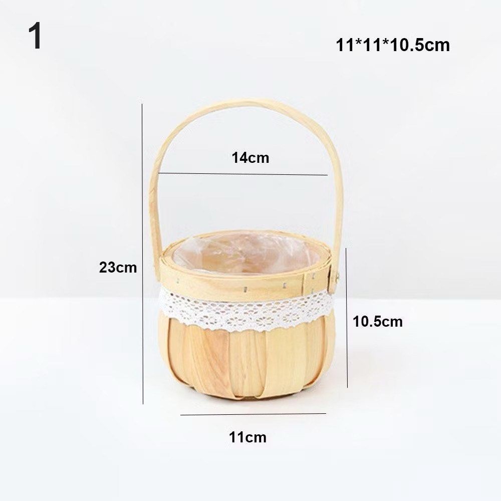 Mini fruit basket with lace ruffles (Category: Storage Boxes & Baskets) located in Pasig City. Submitted by luvmauve (Listing ID 1451583407, Image 2). Description: .