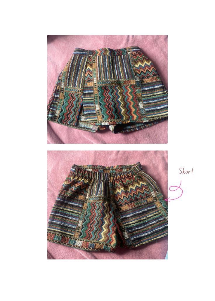 mini skirt set (Category: Skirts) located in Manila. Submitted by wellovedbysa (Listing ID 1451558594, Image 3). Description: - orig price was around 300+ each (maong was more expensive) - perfect for basic outfits -both has built in shorts inside! - will fit s-m - size 27-28.