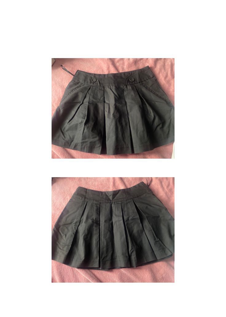 mini skirt set (Category: Skirts) located in Manila. Submitted by wellovedbysa (Listing ID 1451559030, Image 3). Description: - got both in thailand - will fit s-m - size 27-28.