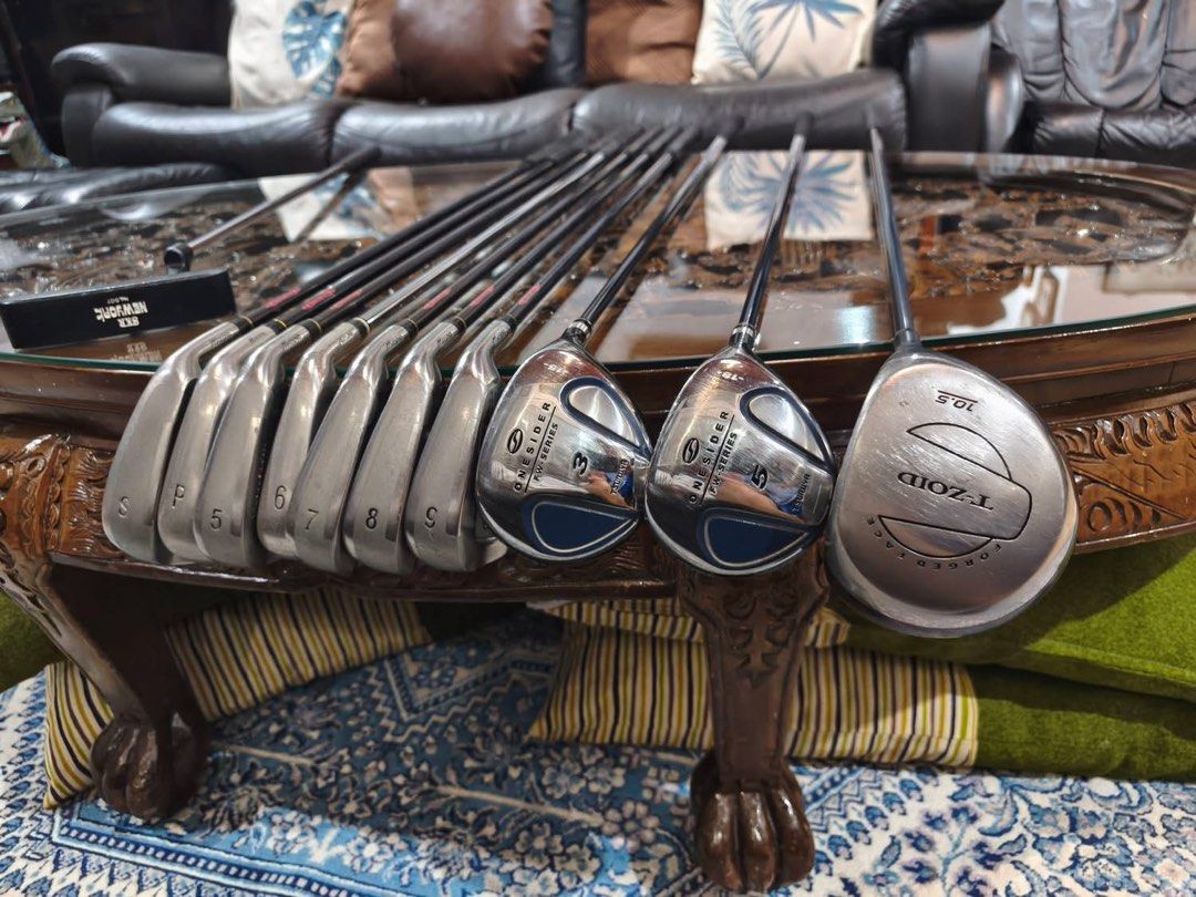 Mizuno Tour Big Golf Set (Category: Golf) located in Paranaque City. Submitted by chips24 (Listing ID 1451540207, Image 1). Description: For Sale Mizuno Set ° Mizuno Tour Big R flex graphite shaft irons °Onesider 3&5 woods °Mizuno Tzoid Driver °Mizuno Bag inlcuded for only 13.8K pick up Bf Paranaque free shipping within MM..
