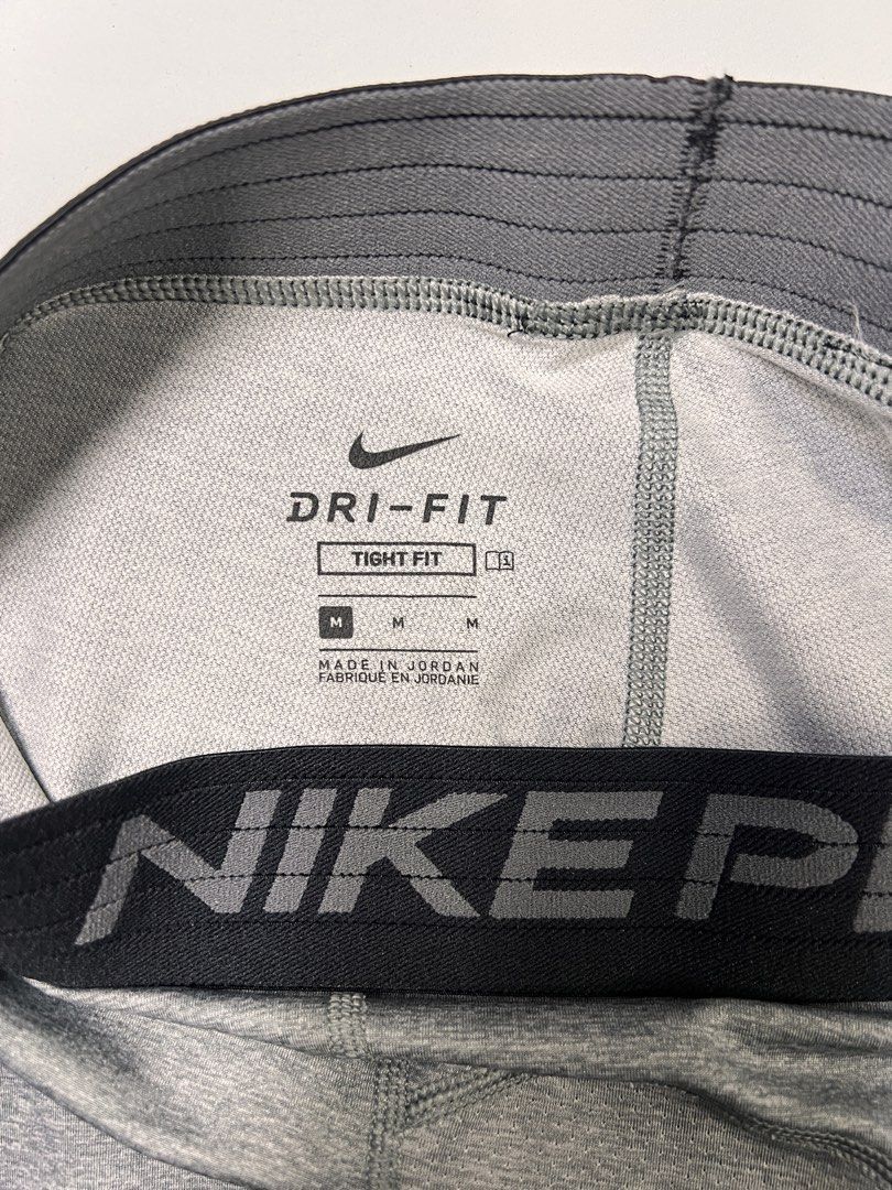 Nike Pro Dri-Fit Tight Fit Compression Shorts Medium Grey (Category: Activewear) located in Manila. Submitted by randsclothingstore (Listing ID 1442720034, Image 3). Description: BRAND: Nike Pro Size (Inch) ‼️Medida Size‼️ : W 28-32 Color Rate: 9.8/10 Condition: Excellent Issue: None ‼️ Thrifted item — please manage your expectations, authenticity is not guaranteed (check photos for tags!) 🧼 Items have been stored or thrifted — we highly recomme