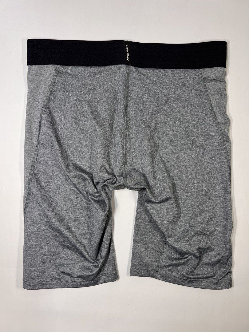 Nike Pro Dri-Fit Tight Fit Compression Shorts Medium Grey (Category: Activewear) located in Manila. Submitted by randsclothingstore (Listing ID 1442720034, Image 2). Description: BRAND: Nike Pro Size (Inch) ‼️Medida Size‼️ : W 28-32 Color Rate: 9.8/10 Condition: Excellent Issue: None ‼️ Thrifted item — please manage your expectations, authenticity is not guaranteed (check photos for tags!) 🧼 Items have been stored or thrifted — we highly recomme