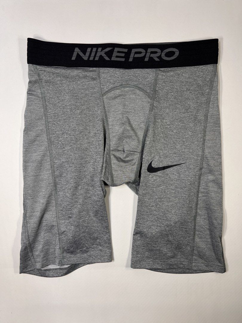 Nike Pro Dri-Fit Tight Fit Compression Shorts Medium Grey (Category: Activewear) located in Manila. Submitted by randsclothingstore (Listing ID 1442720034, Image 1). Description: BRAND: Nike Pro Size (Inch) ‼️Medida Size‼️ : W 28-32 Color Rate: 9.8/10 Condition: Excellent Issue: None ‼️ Thrifted item — please manage your expectations, authenticity is not guaranteed (check photos for tags!) 🧼 Items have been stored or thrifted — we highly recomme