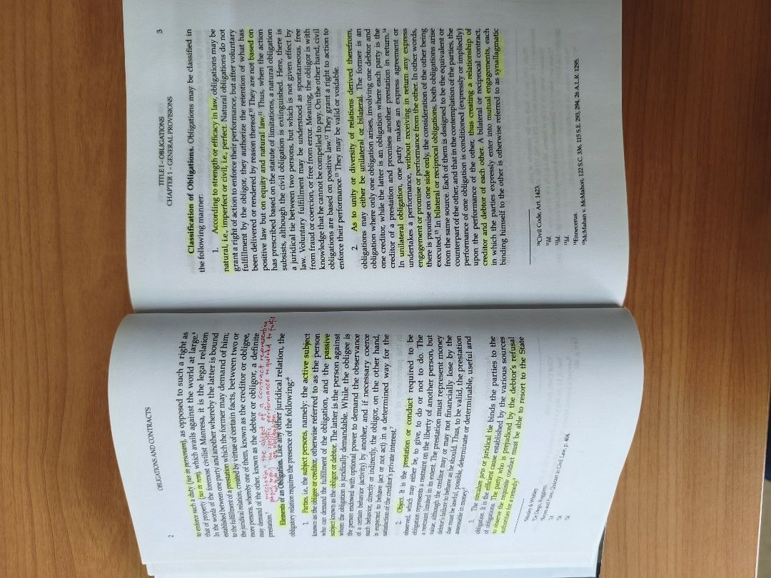 Obligations and Contracts 2024 Edition Rex Book Store (Category: Textbooks) located in Caloocan City. Submitted by bobguanter08751 (Listing ID 1451562336, Image 3). Description: - 2024 Edition of Obligations and Contracts - Authors: Ulpiano P. Sarmiento III & Joseph Ferdinand M. Dechavez - Publisher: Rex Book Store - Condition: Some pages have highlights and notes - Ideal for: Law students seeking a great reference.